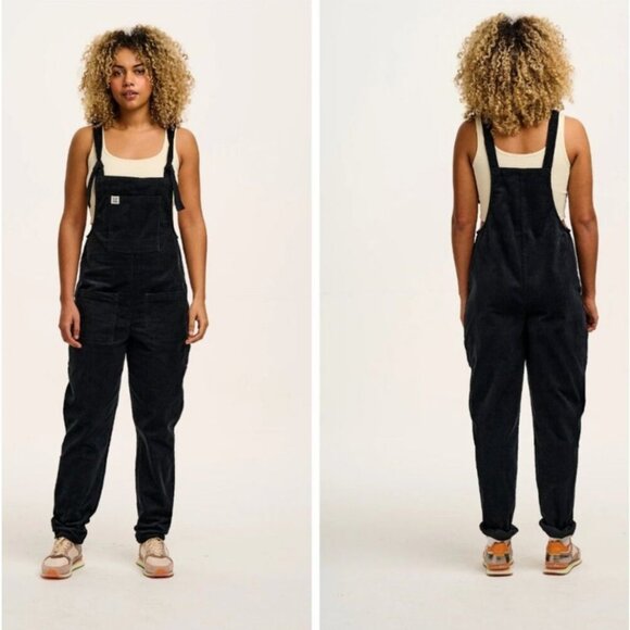 NEW! Lucy & Yak Original Organic Corduroy Overalls, sz. 24R, Purple - Picture 2 of 13